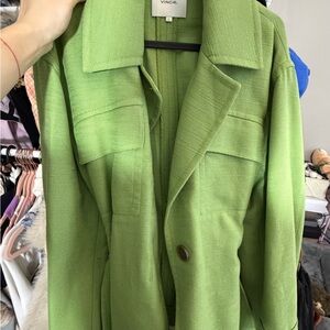 Vince Vibrant Green Women's Blazer